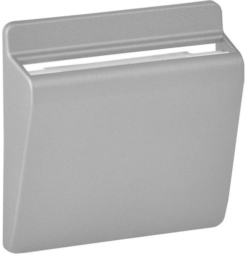 Лицевая панель Legrand Valena Allure/Life для выключателя карточного алюминий фото Лицевая панель Legrand Valena Allure/Life для выключателя карточного алюминий картинка